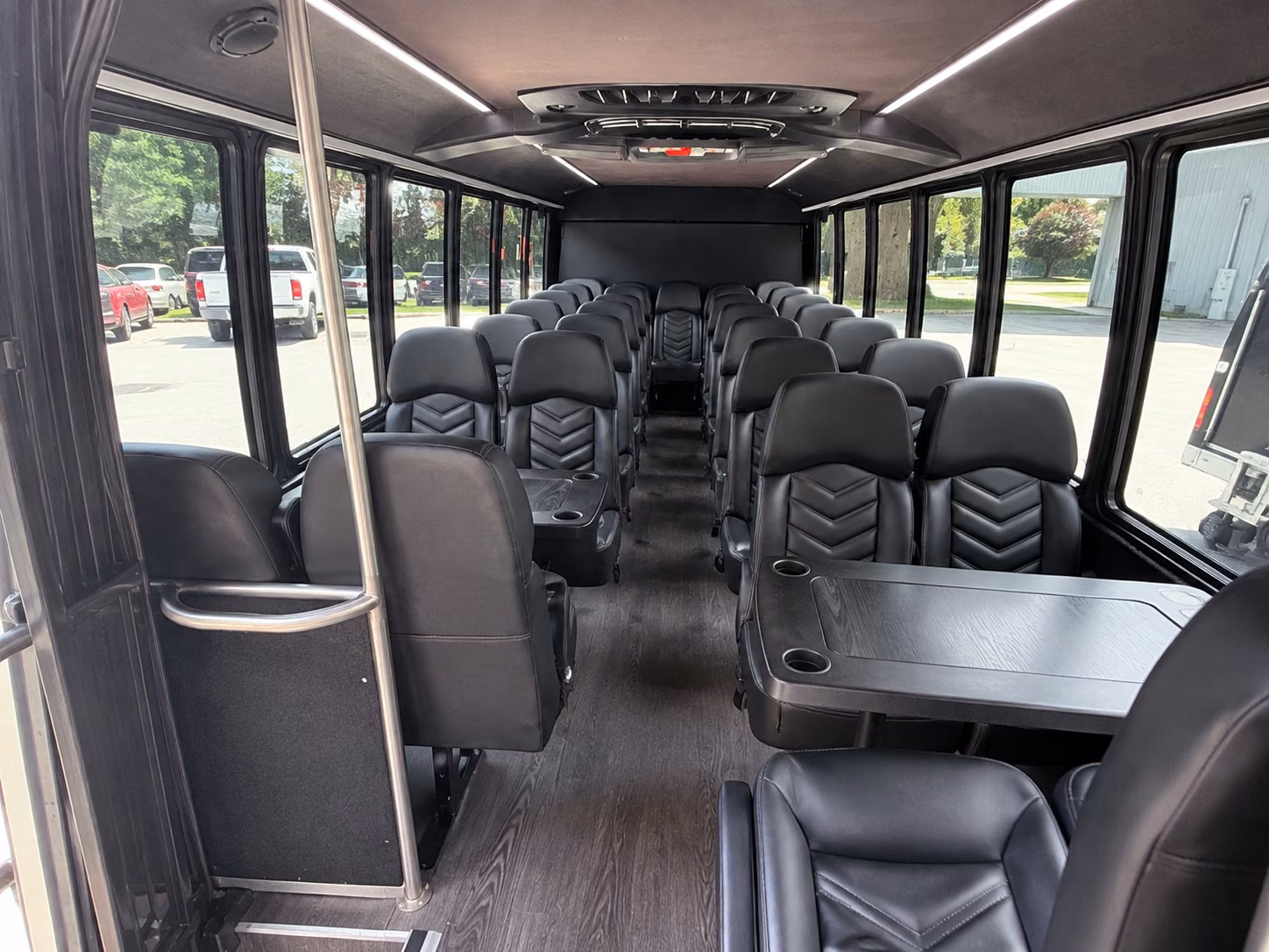 columbus school event transportation onboard seating