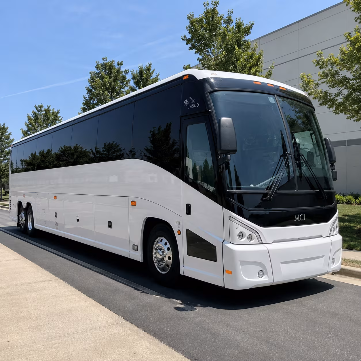 wedding and special occasion buses along the riverwalk corridor